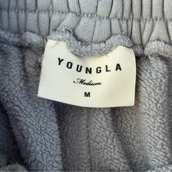 YoungLA 204 Immortal Killer Light Gray Joggers - Picture 6 of 9